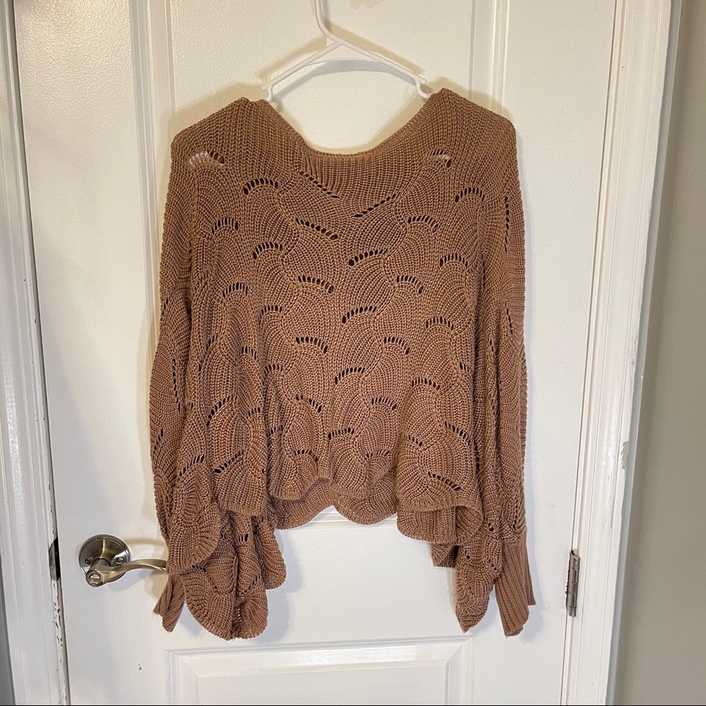 Women’s Poncho/Sweater with Wrist Holes